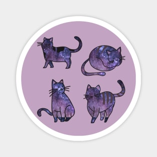 Galaxy Cats - Space Cat Magnet
